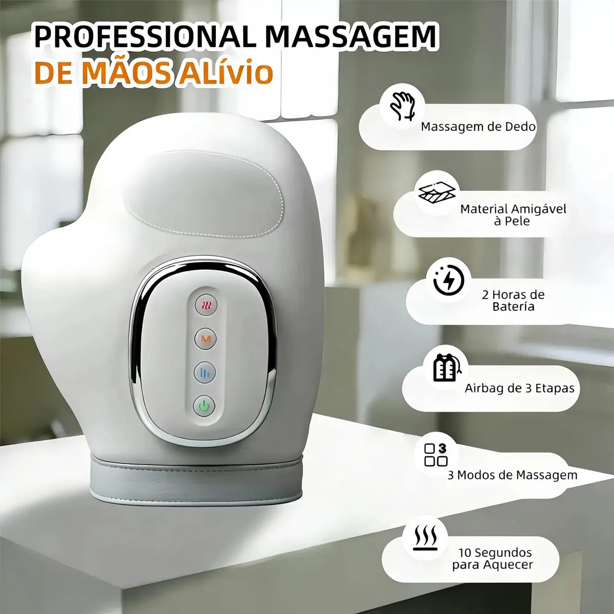 HandCare™ Masajeador De Manos Electrico Con Calor