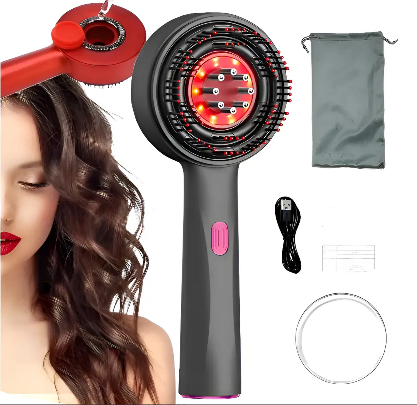 HairSpa™ | Cepillo Masajeador Peine Estimulador